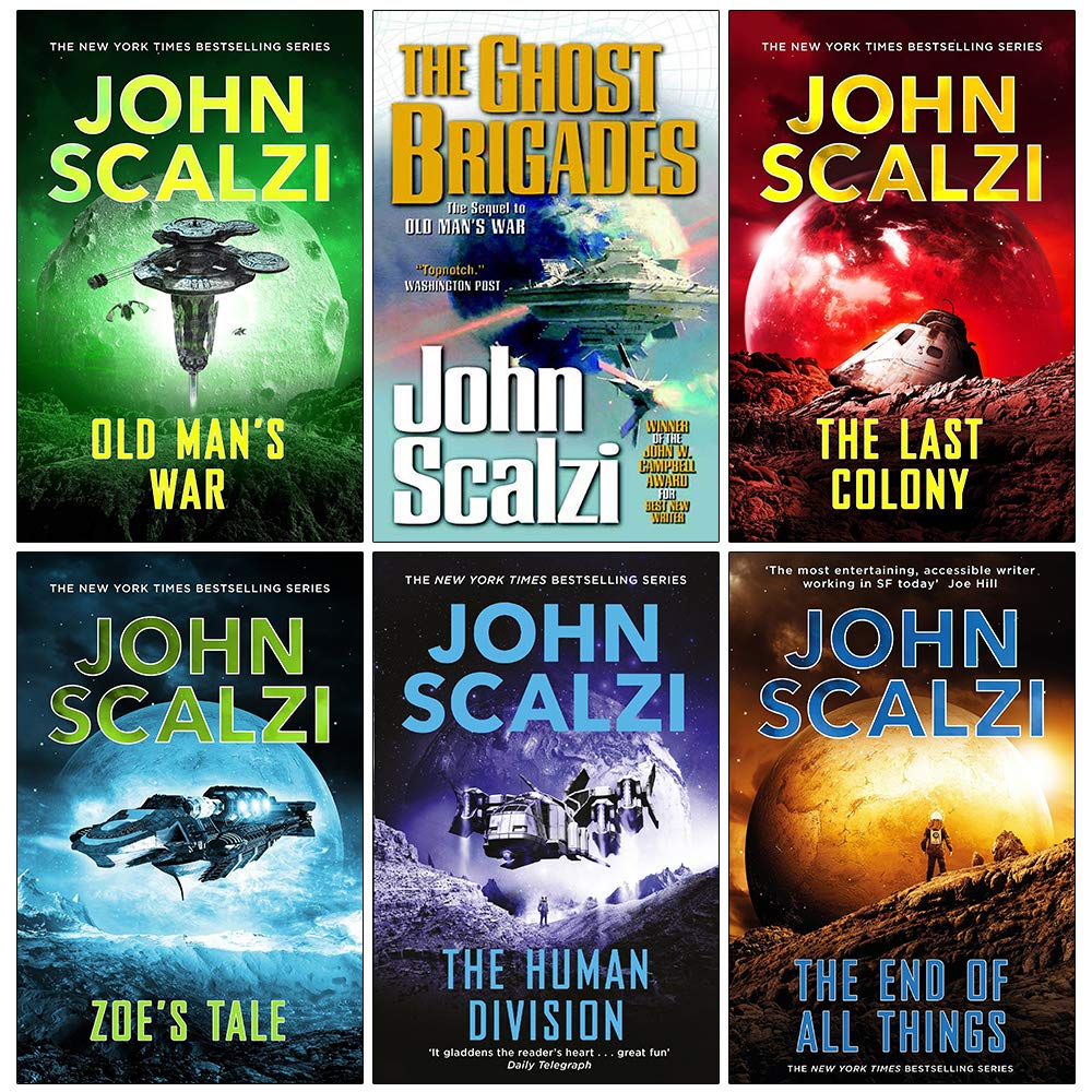 The Old Man's War Series John Scalzi collection 6 Books Set